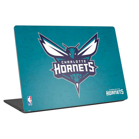 NBA Charlotte Hornets Distressed Universal Laptop 16.6in (13.4 x 9.7in) Skin